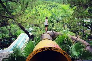 Khung cảnh ma mị tại hồ Thủy Tiên